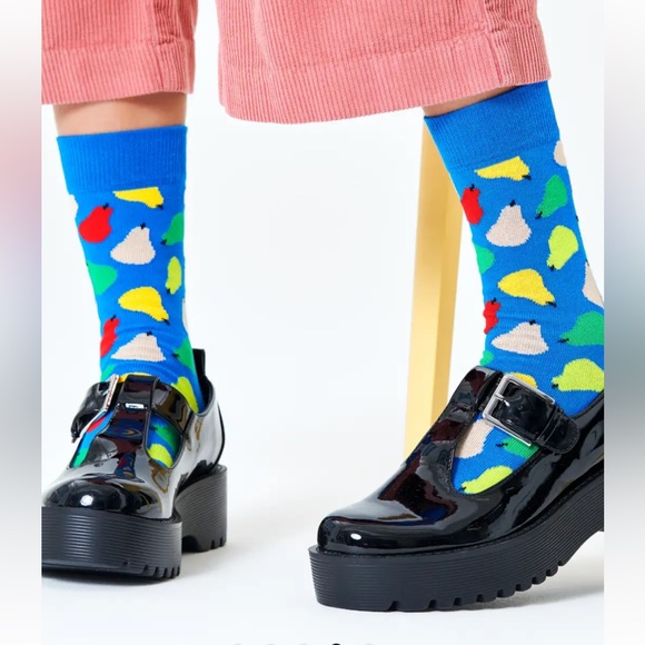 NWOT Happy Socks - Pear Socks - Picture 6 of 7